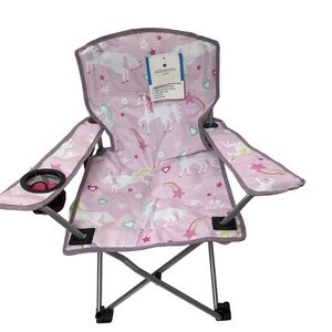 Kids unicorn canvas folding chair. Authentic Kids adorable folding chair. NWT